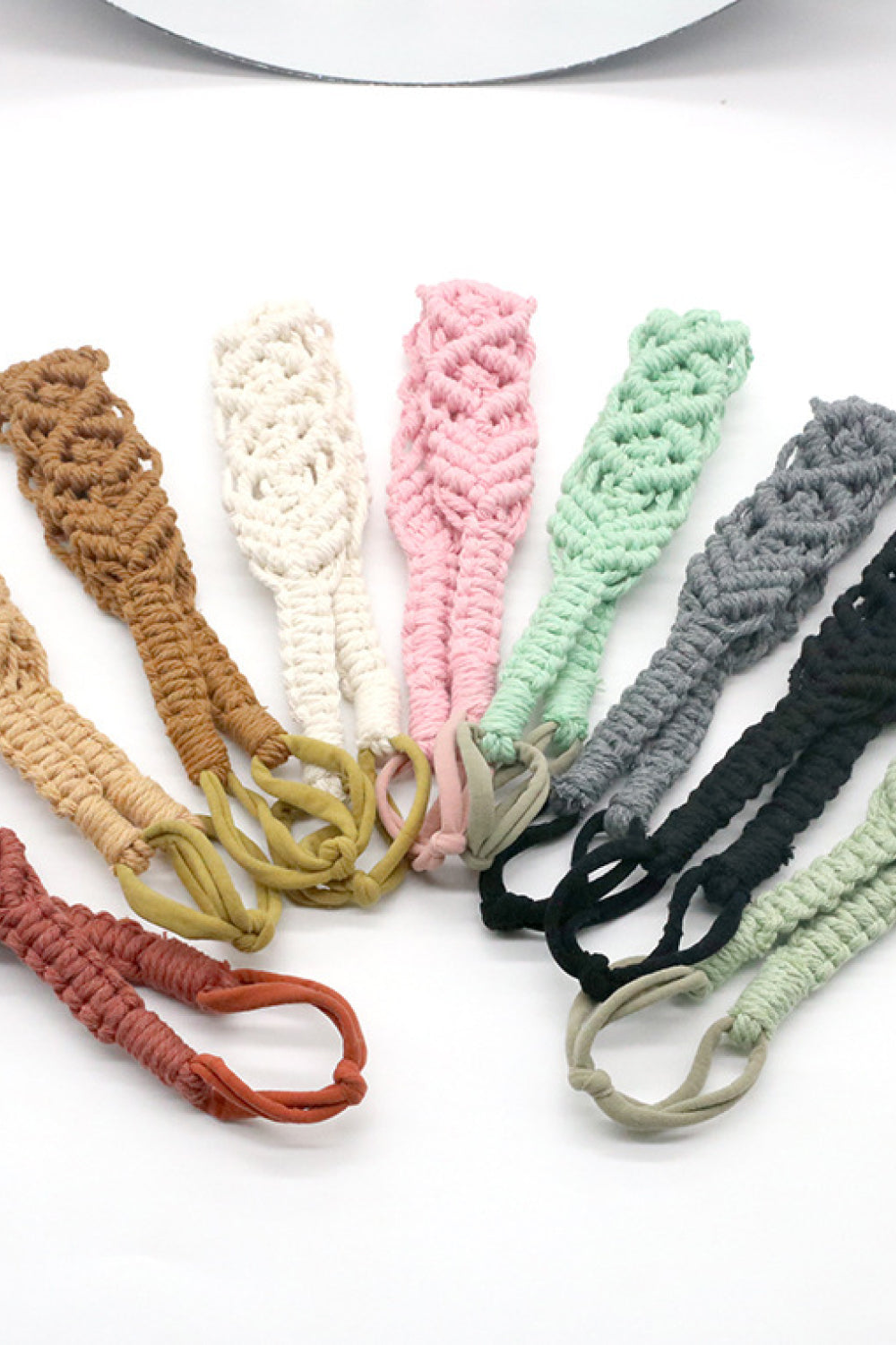 Assorted 2-Pack Macrame Flexible Headband