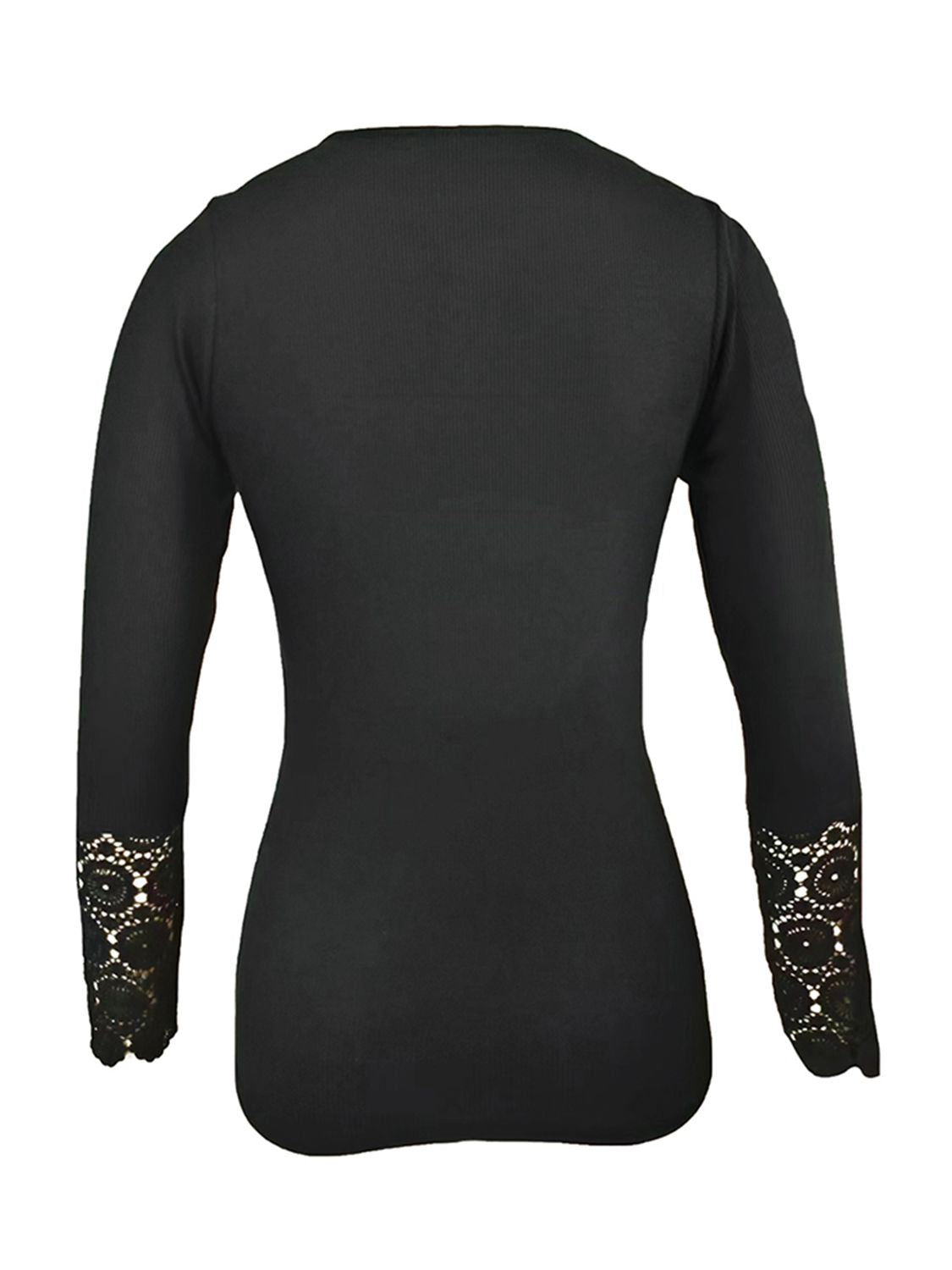 Buttoned Long Sleeve T-Shirt