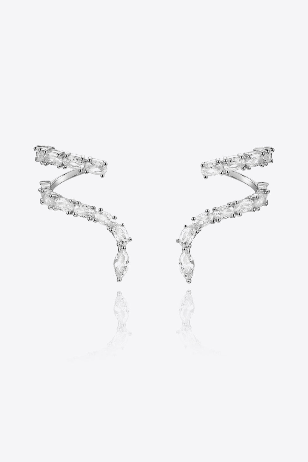 Zircon 925 Sterling Silver Earrings